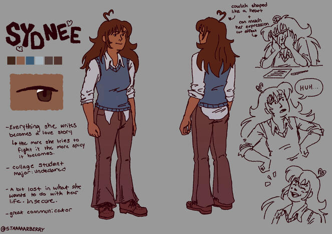 sydnee character sheet