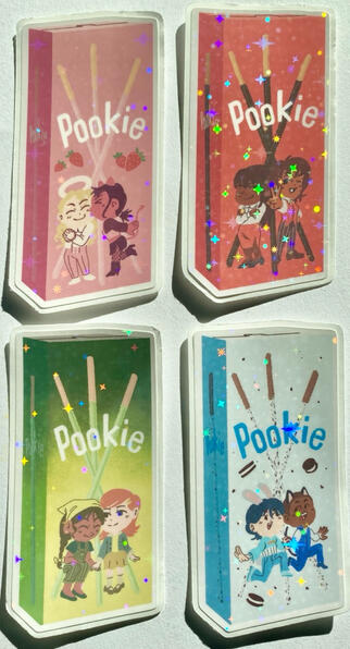 Pookie stickers